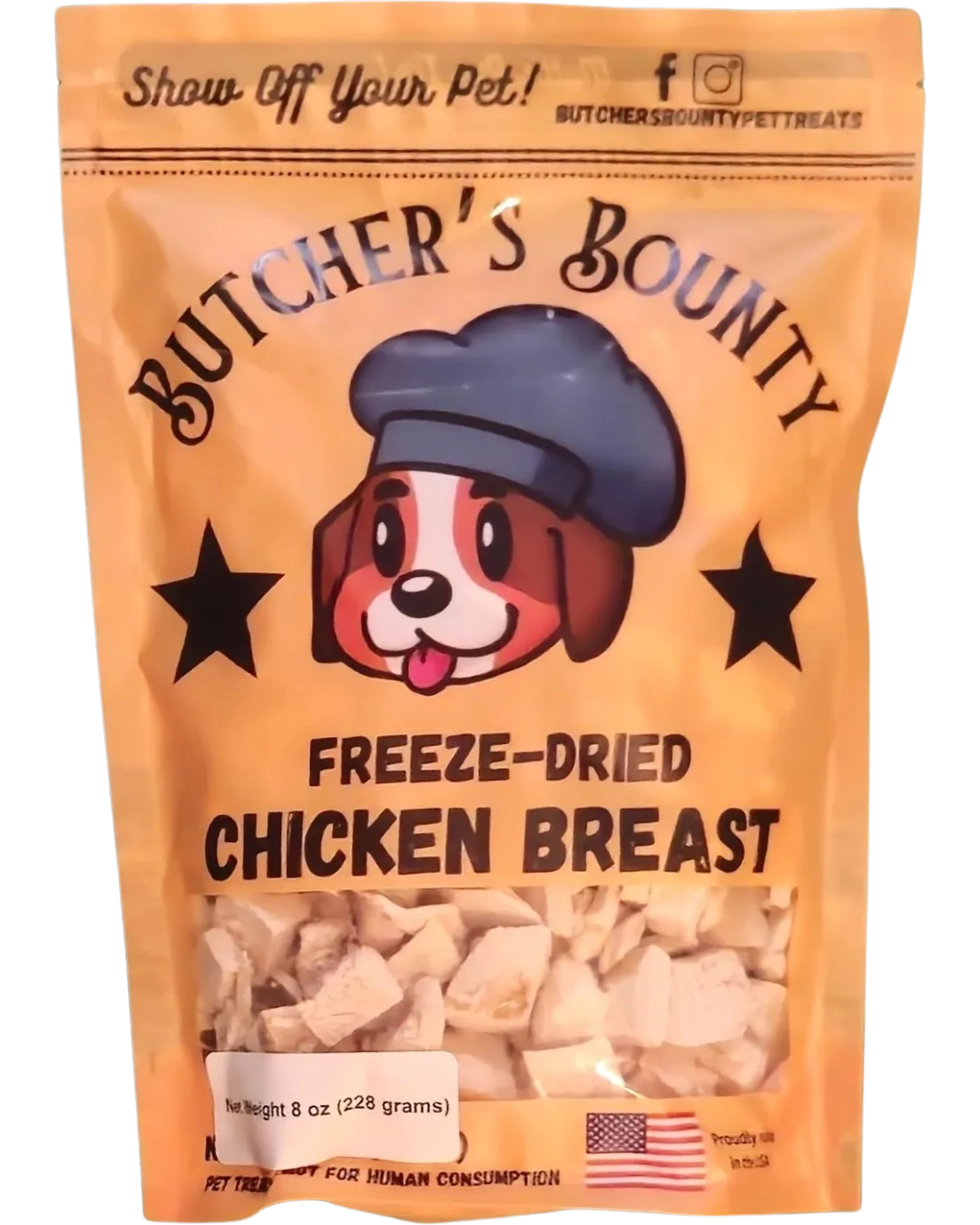 Freeze‑Dried Chicken Breast Treats for Dogs Cats — 100% Real
