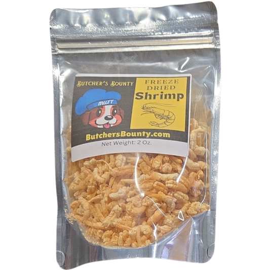 Freeze-Dried Shrimp – Single-Ingredient Treats